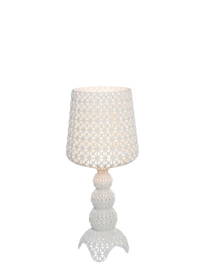Mini Kabuki Table Lamp, Opaque white