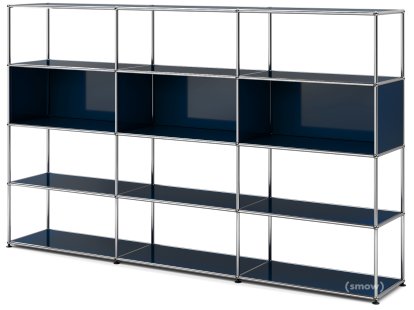 USM Haller Living Room Shelf XL Type 1, Steel blue RAL 5011