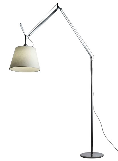 Tolomeo Mega Terra Floor Lamp, Pergament nature, 32 cm