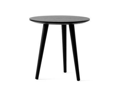 In Between Coffee Table SK13 / SK14 / SK15, Ø 48 cm, Black lacquered oak