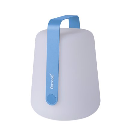 Balad² Rechargeable Lamp, 25 cm, Maya blue