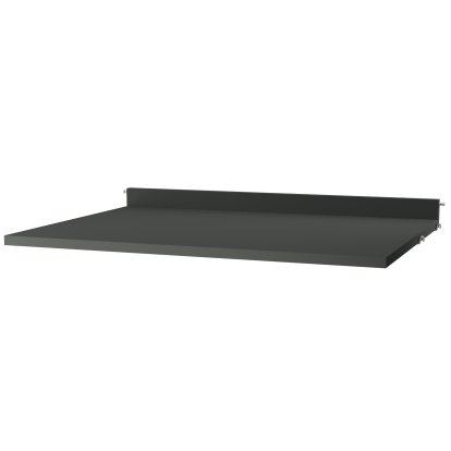 String System Work Desk, Dark grey lacquered, W 78 cm x D 58 cm