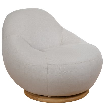 Gem Lounge Chair with Swivel Base