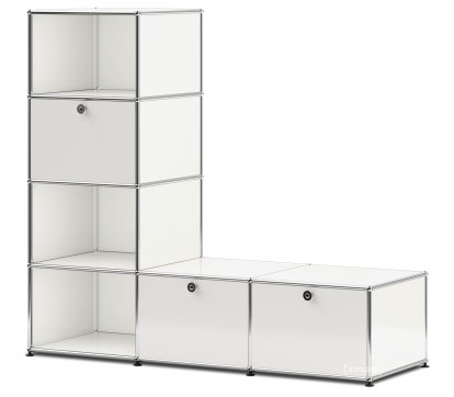 USM Haller Clothes Rack/Bench Type 1, Pure white RAL 9010