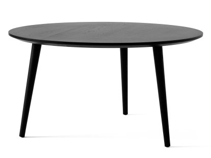 In Between Coffee Table SK13 / SK14 / SK15, Ø 90 cm, Black lacquered oak