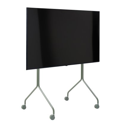 Moon TV Stand, Tall, Mossy green