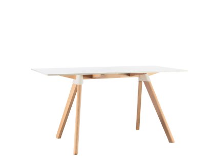 Butch - The Wild Bunch Table, L 129 x W 75 cm, White