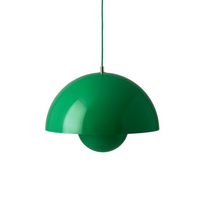 Flowerpot VP7 Pendant Lamp, Signal green