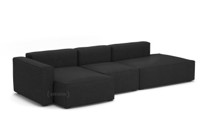 Mags Soft Sofa Combination 4, Left armrest, Hallingdal 180 - charcoal