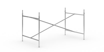 Eiermann 2 Table Frame, Chrome, Vertical,  centred, 135 x 78 cm, With extension (height 72-85 cm)