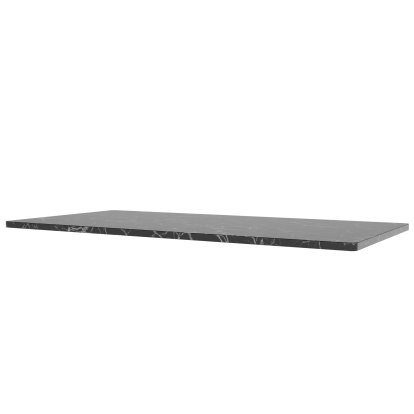 Panton Wire Top Panel, Double large (H 1,2 x W 70,1 x D 34,8 cm), Marble black