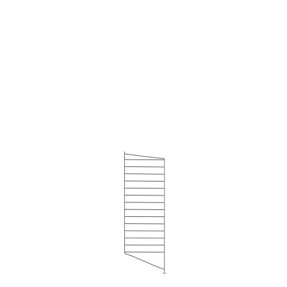 String System Floor Panel, Single, 85 x 30 cm, Dark grey