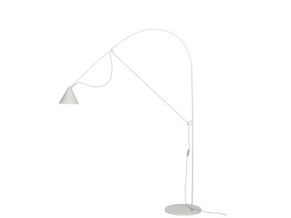 Ayno L Floor Lamp, Silk grey, Grey, 2700 K