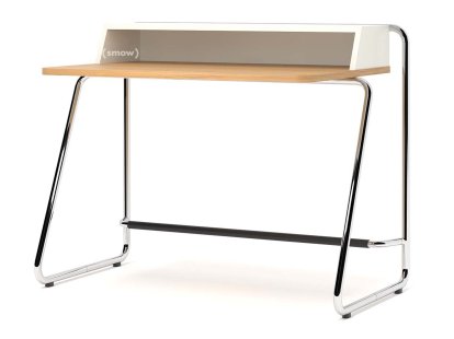 S 1200, Oiled Oak, MDF pure white varnish, Chrome-plated