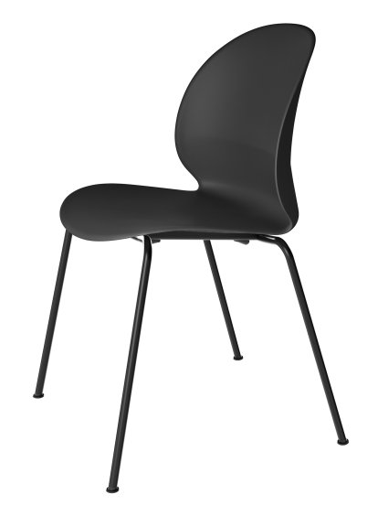 N02 Chair, Black, Monochrome