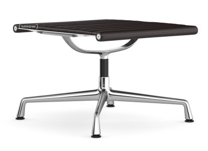 Aluminium Group EA 125, Base chrome-plated, Leather (Standard), Chocolate