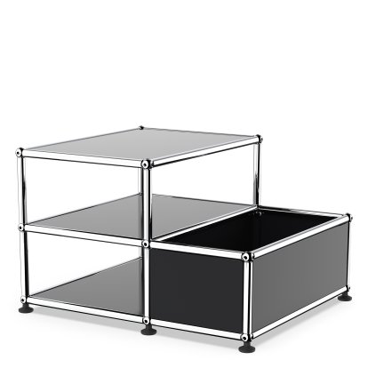 USM Haller Side Table with Storage Container