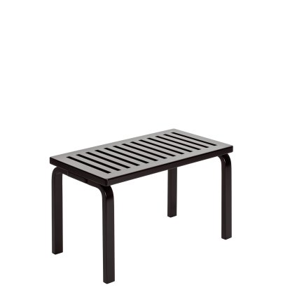 Bench 153, Black varnish, Width 725 mm