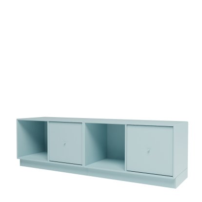 Rest II Wardrobe Shelf, Flint, without seat cushion