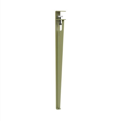 Tiptoe Table Leg, 75 cm, Khaki green