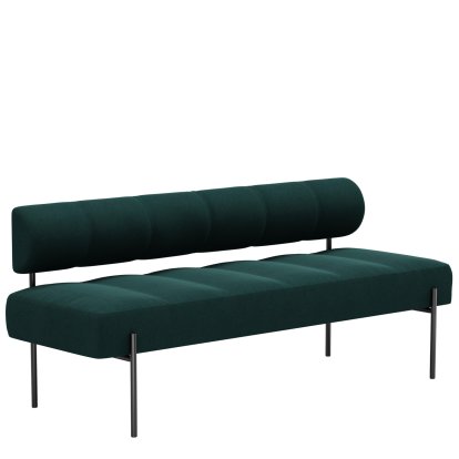 Daybe Dining Sofa, Autumn 971 - dark green, Black