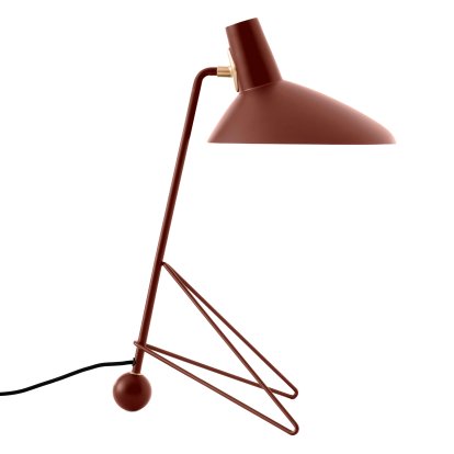 Tripod table lamp HM9, Maroon