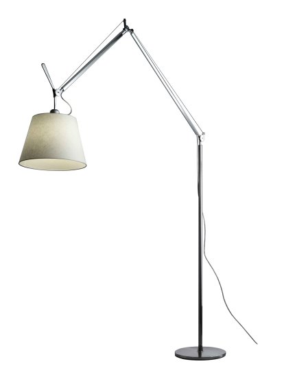 Tolomeo Mega Terra Floor Lamp LED, Pergament nature, 36 cm