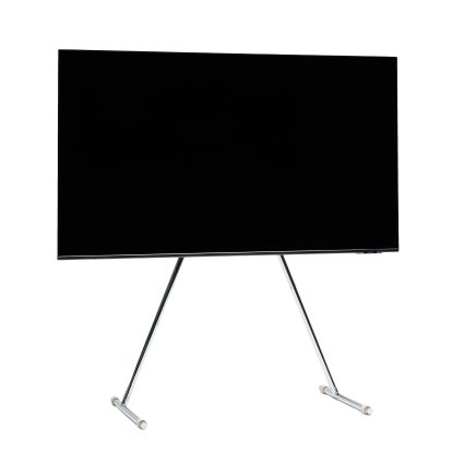 Viva TV Stand, Chrome