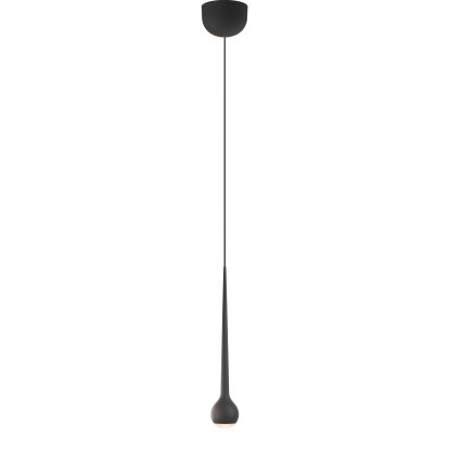 Falling Sun Pendant Lamp, Black, 1 shade - height-adjustable