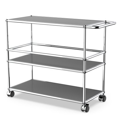 USM Haller Bar Trolley Type 3, Mid grey RAL 7005