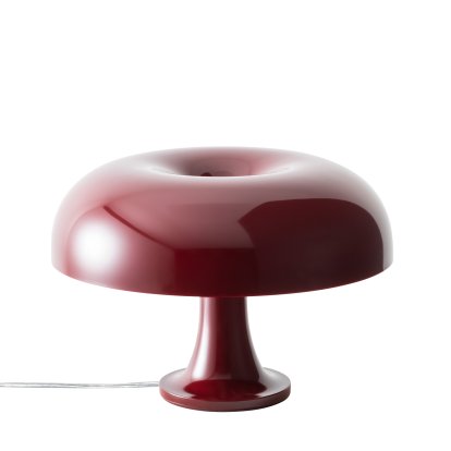 Nessino Table Lamp, Ruby red