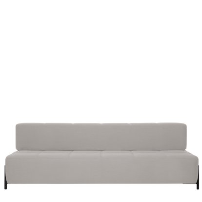 Daybe Sofa Bed, Without armrest, Brusvik 02 - warm light grey