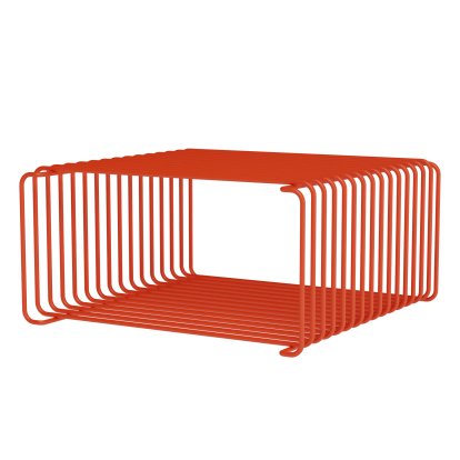 Panton Wire Low Shelf, 35 cm, Rosehip
