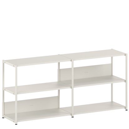 Unit Sideboard L Steel, Open, Cream white