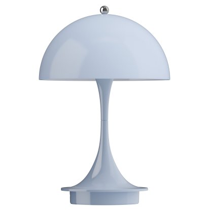Panthella 160 Portable Lamp, Opal pale blue