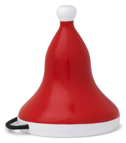 Santa's Cap Wooden Figure, Small (Ø 4,7 cm)