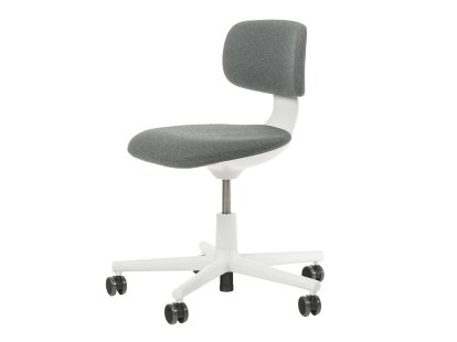 Rookie, Soft grey, Sierra grey / nero, Hard castors for carpets