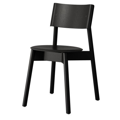 SSD Chair, Wood, Tinted black