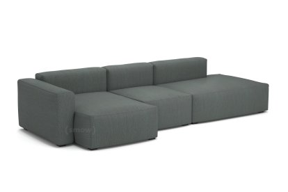 Mags Soft Sofa Combination 4, Left armrest, Steelcut Trio 153 - drak grey