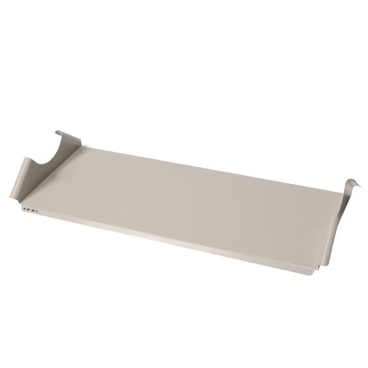 Moon Tray TV Shelf, Oat