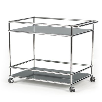 USM Haller Bar Trolley Type 2, Mid grey RAL 7005
