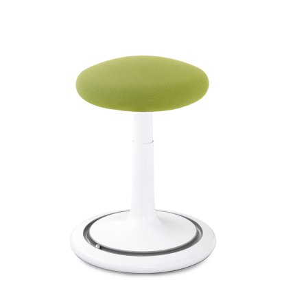 Ongo Classic Stool, Regular, Light green microfibre-knit