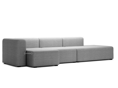 Mags Sofa with Récamière, Left armrest, Steelcut Trio 124 - graphic