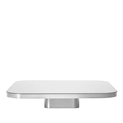 Bow Coffee Table, Aluminium, H 19 x W 100 x D 100