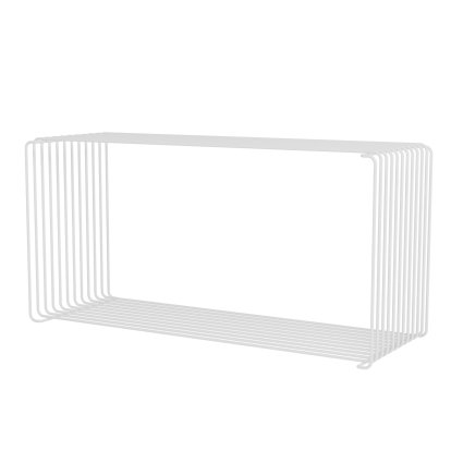 Panton Wire Extended Shelf, 26 cm, Snow