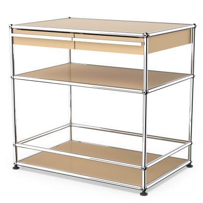 USM Haller Bar Sideboard with Drawers, USM beige