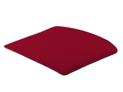 Seat Pad for S 43 / S 43 F, With upholstery, Red