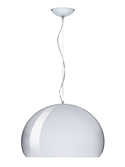 FL/Y Metallic Pendant Lamp, Chrome