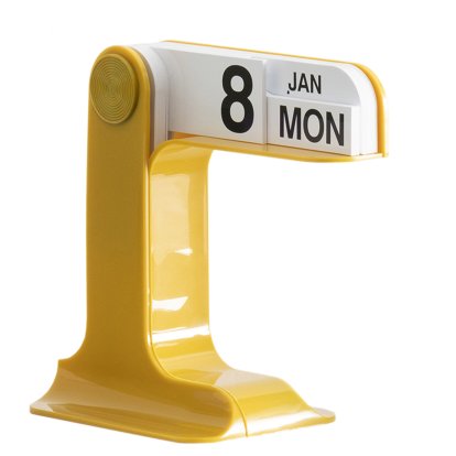 Timor Desk Calendar, Yellow