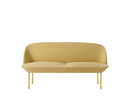 Oslo Sofa, 2 Seater, Fabric Hallingdal yellow